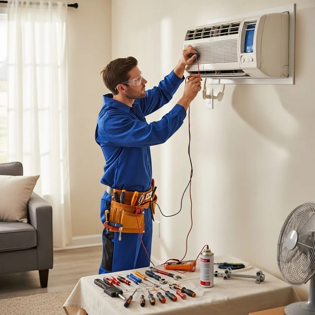 Kula Aeg Aeg klima gaz dolumu ve bakım – Enerji verimliliği artırıldı. - Teknik servis örneği